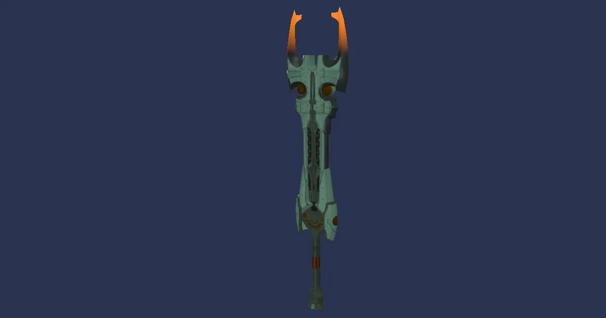 Dwarven Mythril Guillotine - 3D render