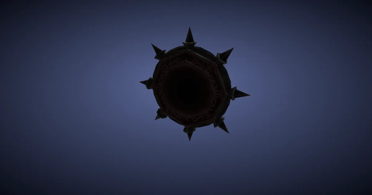 3D-Ansicht von Modifizierte Dunkelschatten-Schlagringe