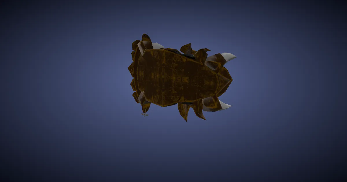 Augmented Dragon's Beard Fists - 3D render