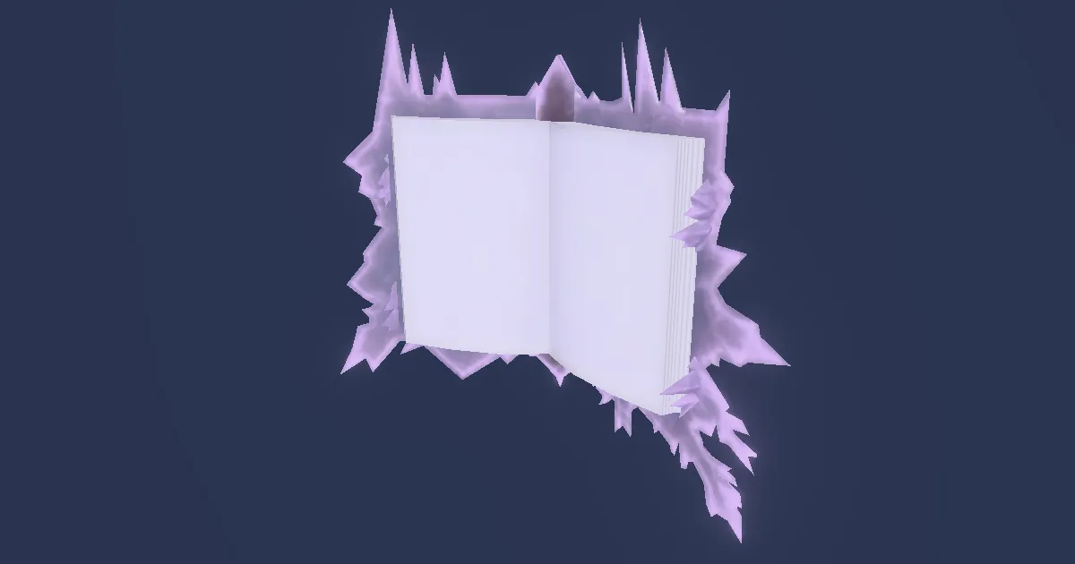 True Codex of Ice - 3D render