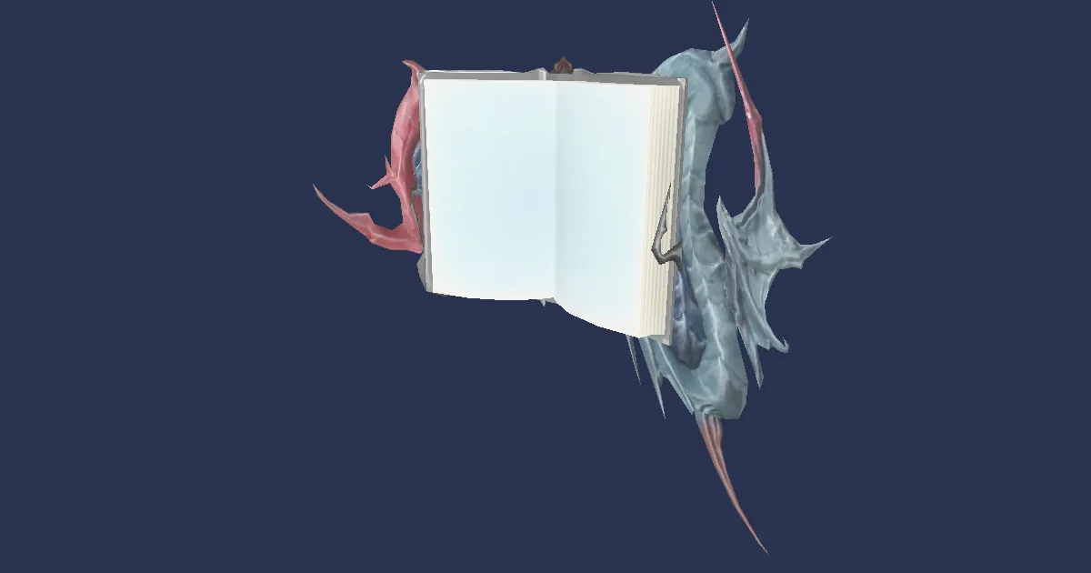 Wave Grimoire - 3D render
