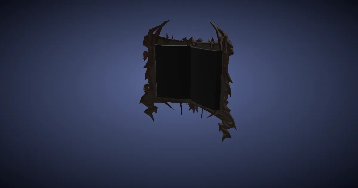 Augmented Silvergrace Grimoire - 3D render