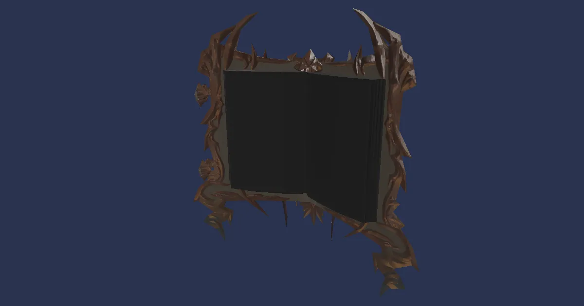 Augmented Silvergrace Grimoire - 3D render