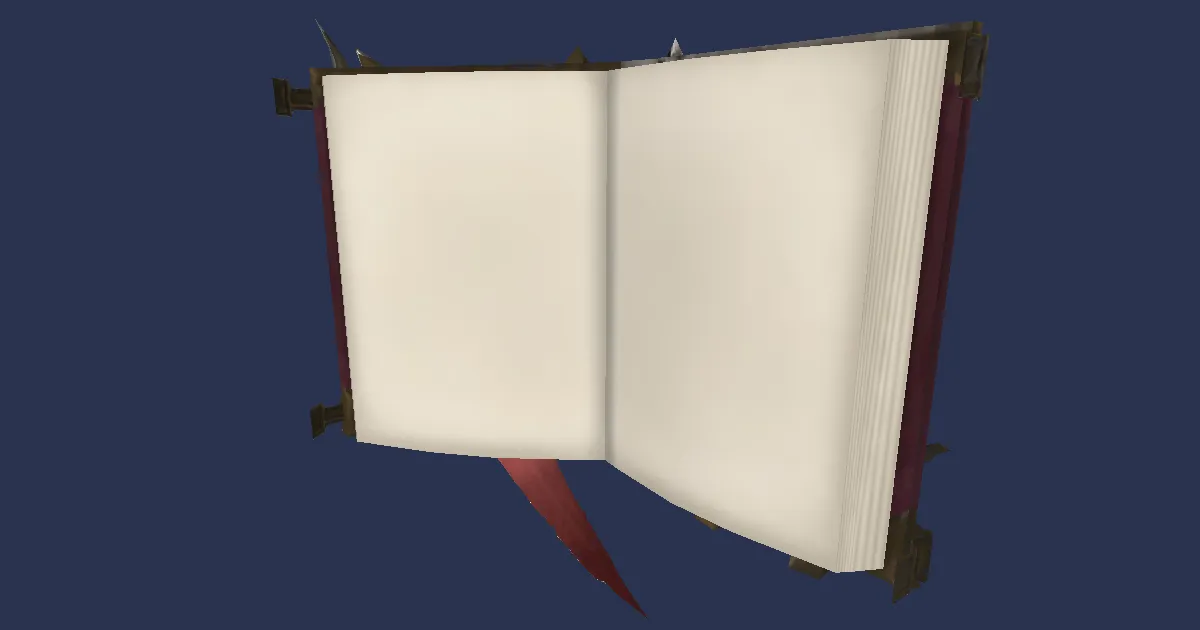 Tigerskin Codex - 3D render