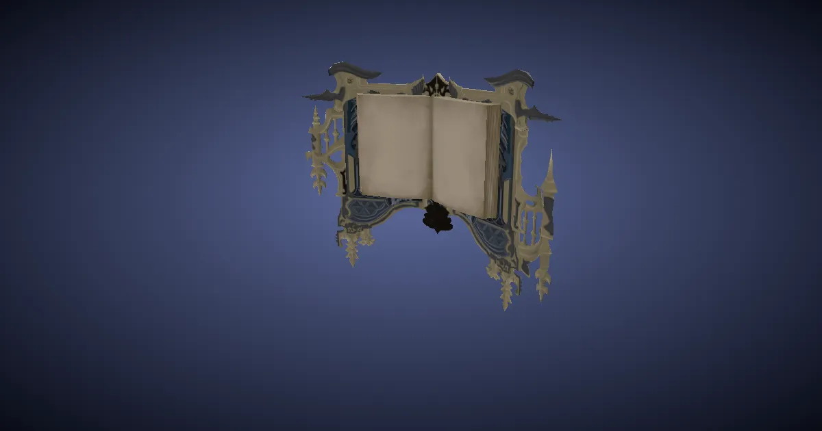 Gliderskin Codex - 3D render