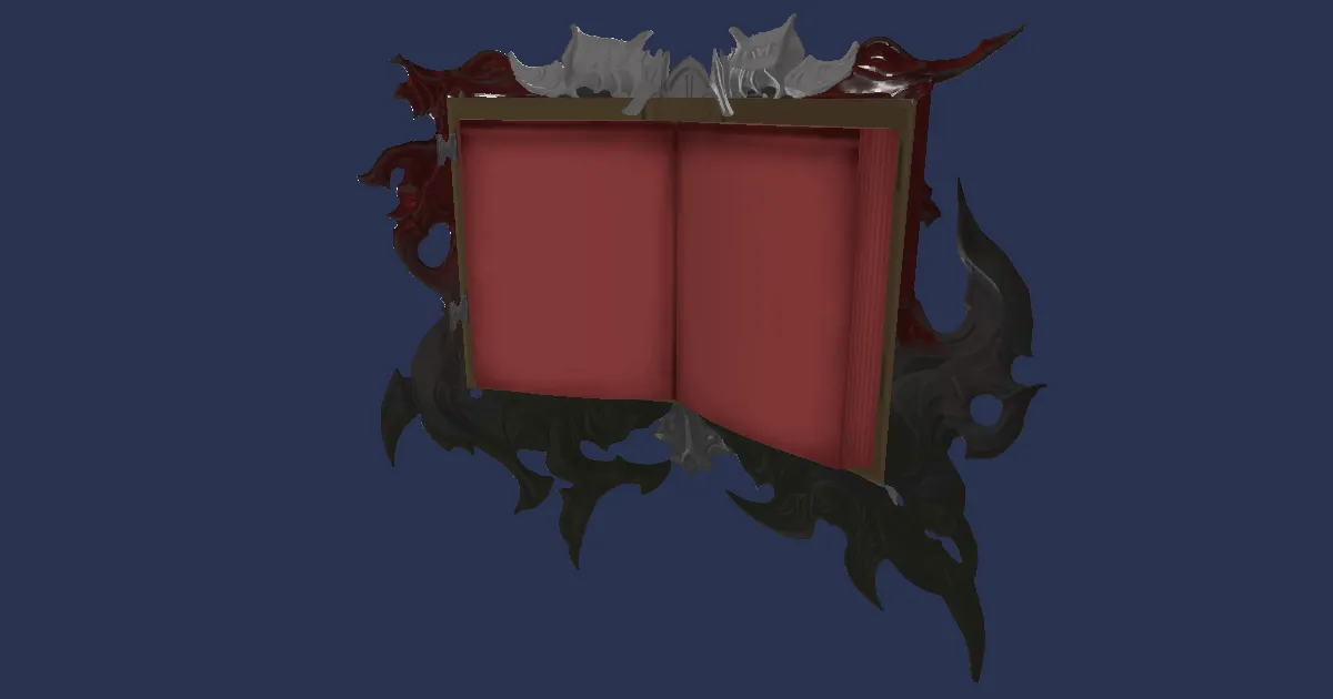 3D-Ansicht von Zurvan-Kodex