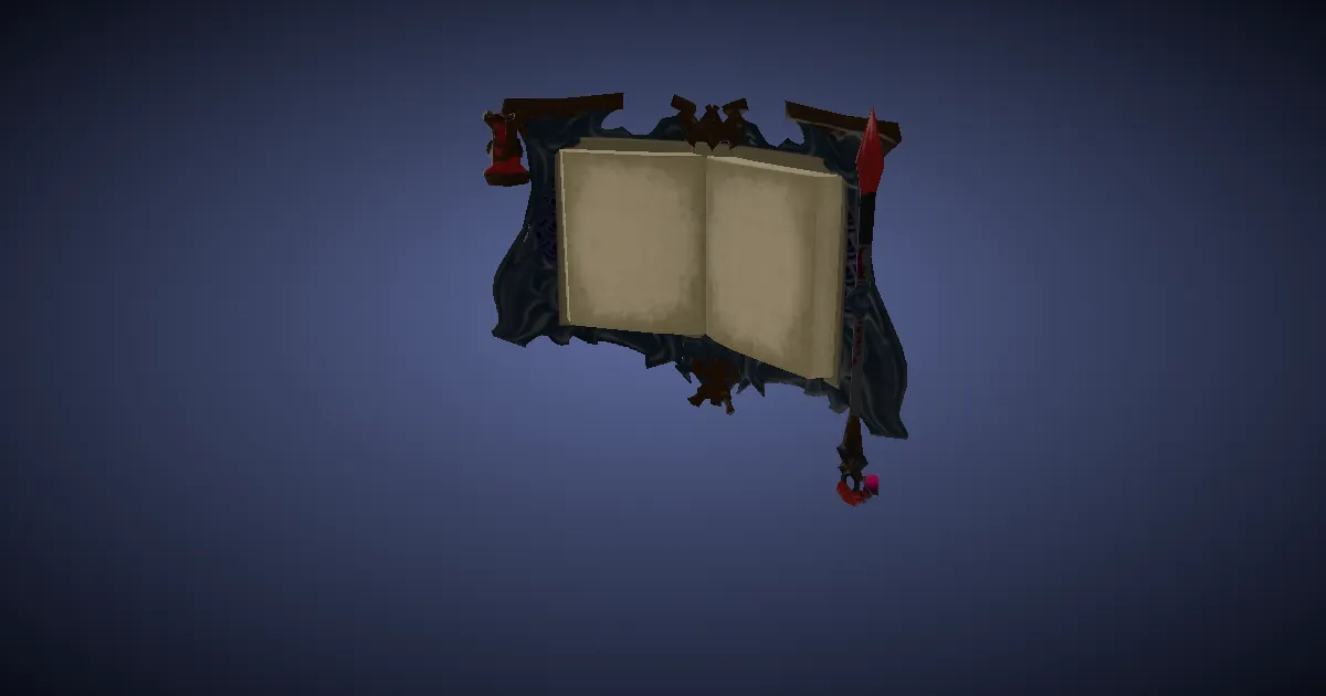 3D-Ansicht von Susano-Grimoire
