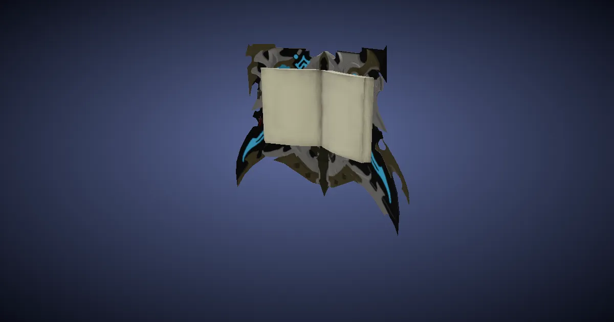 Rendu 3D de Grimoire allagois oublié amélioré