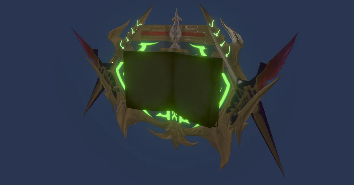Shinryu's Codex - 3D render