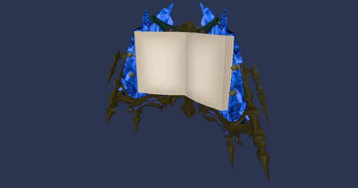 Bluespirit Grimoire - 3D render
