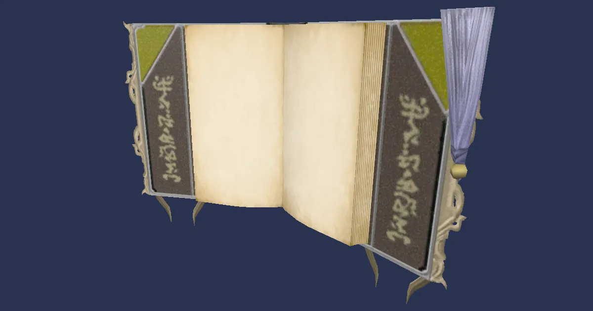 Seiryu's Codex - 3D render