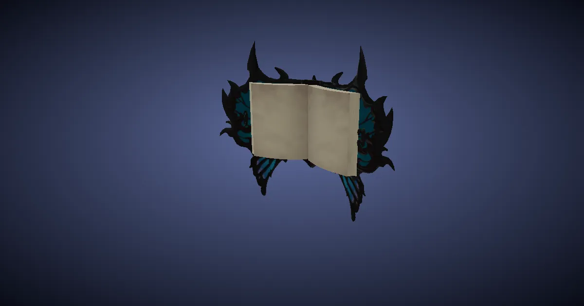 3D-Ansicht von Titania-Grimoire