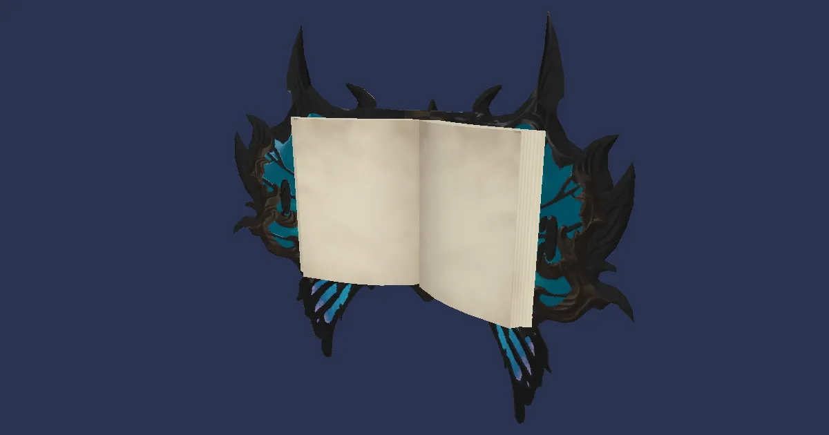 3D-Ansicht von Titania-Grimoire