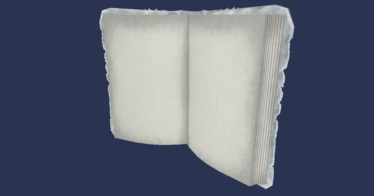 Crocodileskin Codex - 3D render