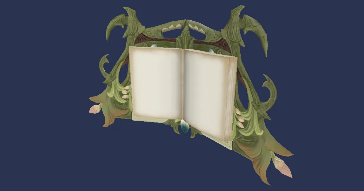 Rendu 3D de Grimoire déchevelé