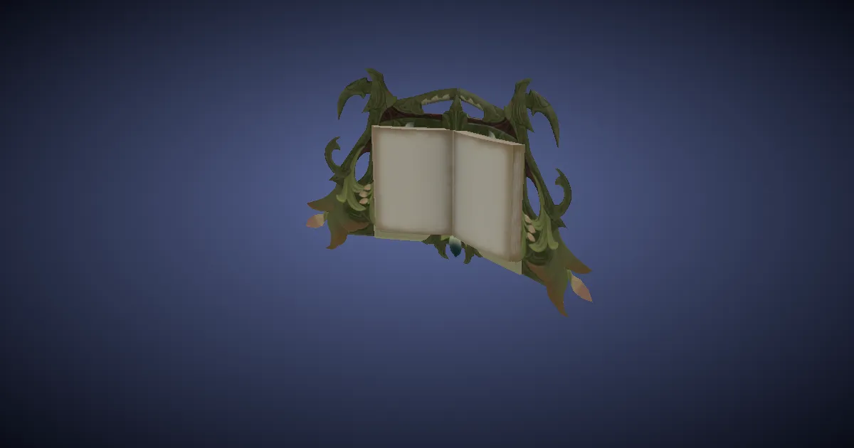 Rendu 3D de Grimoire déchevelé