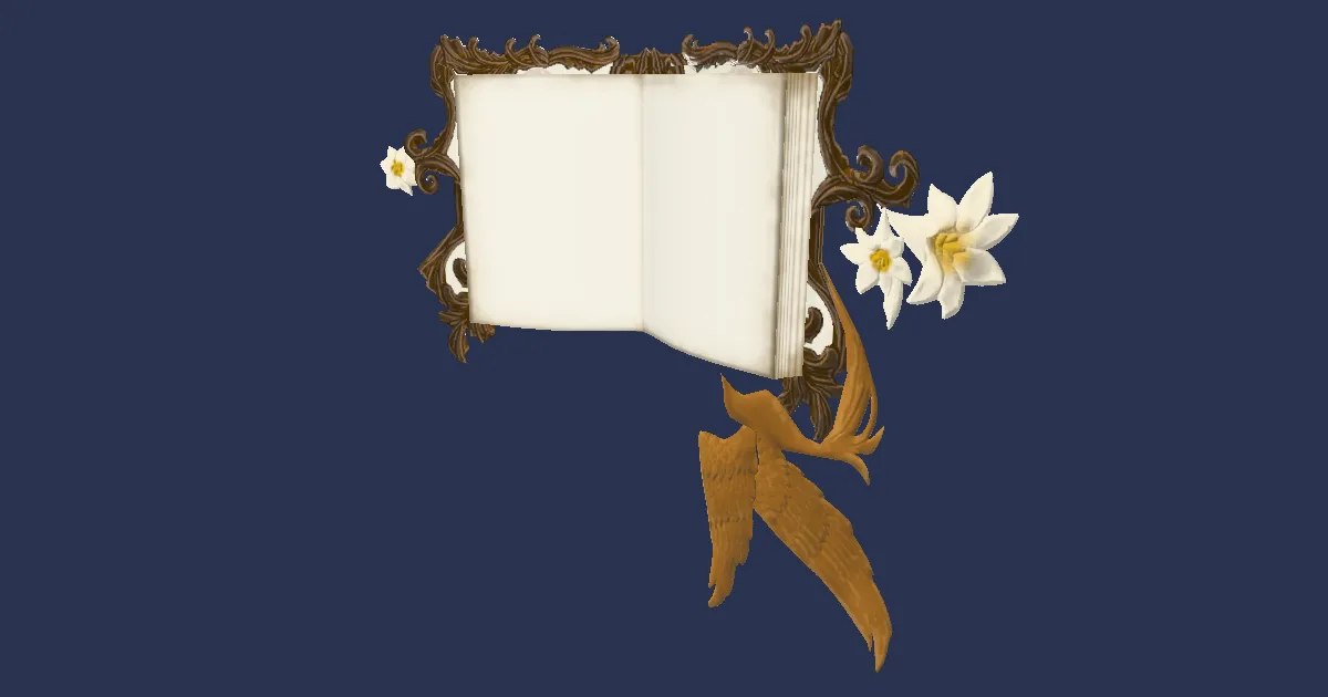 Augmented Encounter in Lilies - 3D render