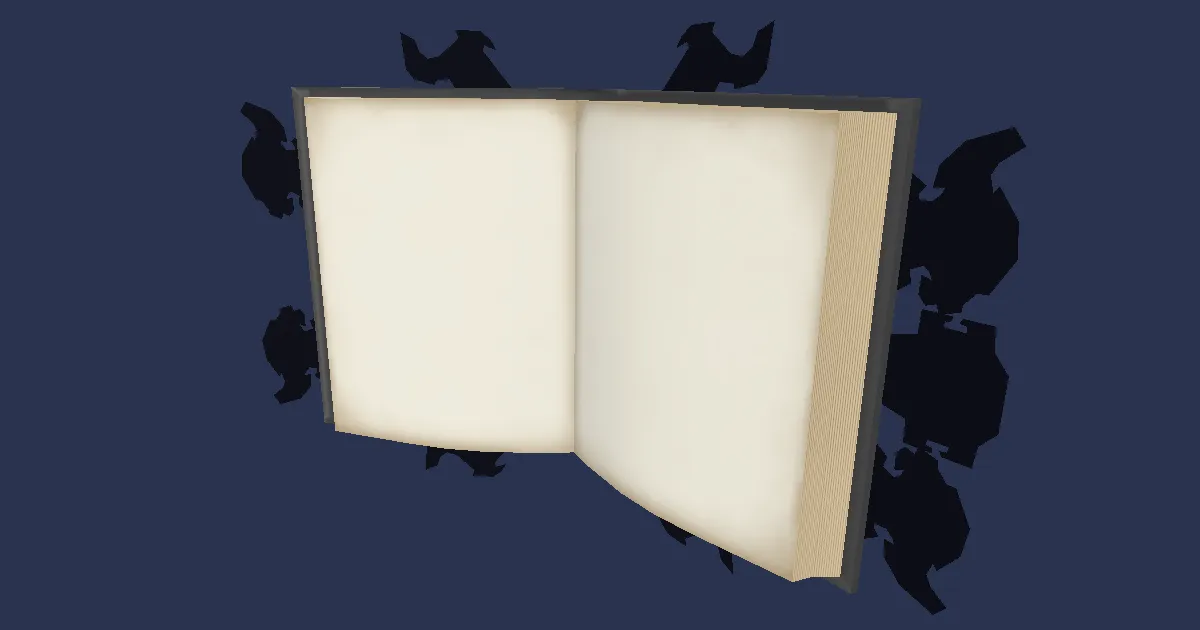 Book of Silver - 3D render
