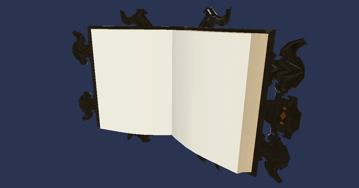 Book of Electrum - 3D render