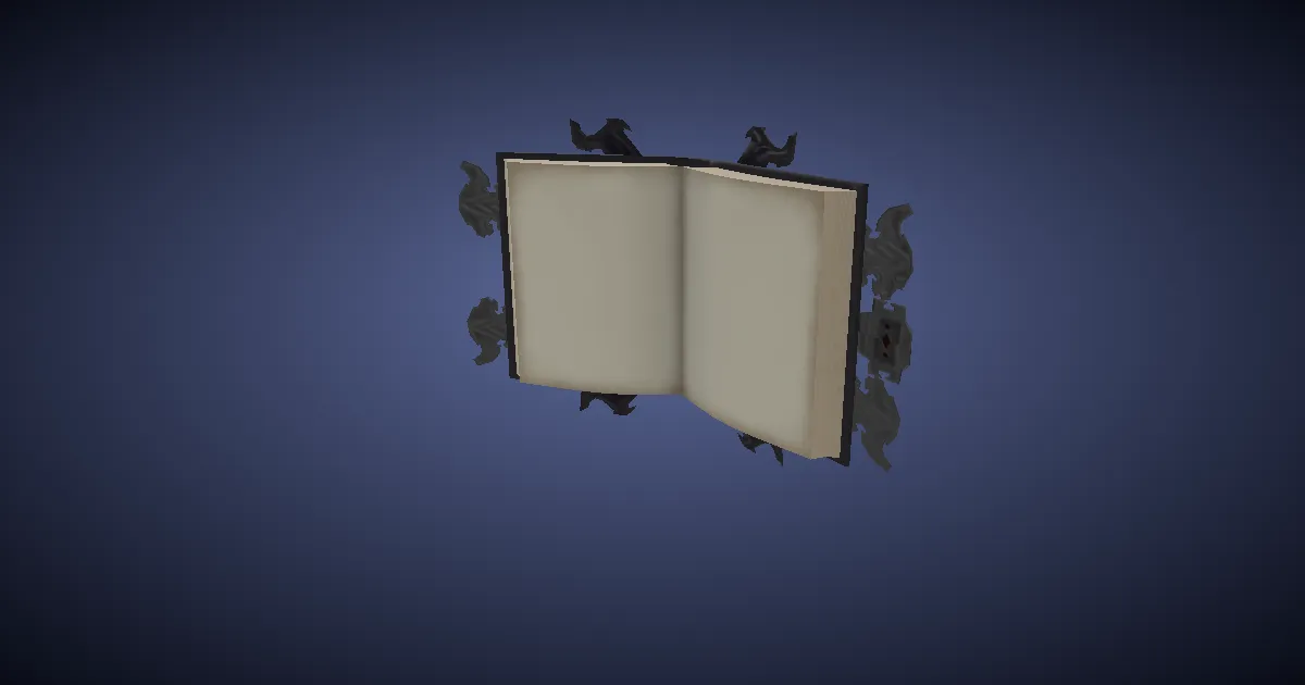 Book of Aurum Regis - 3D render