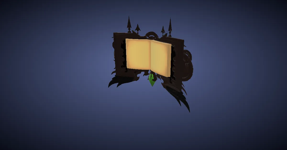 Augmented Silvergrace Codex - 3D render