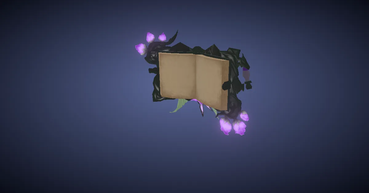 Gaja Grimoire - 3D render