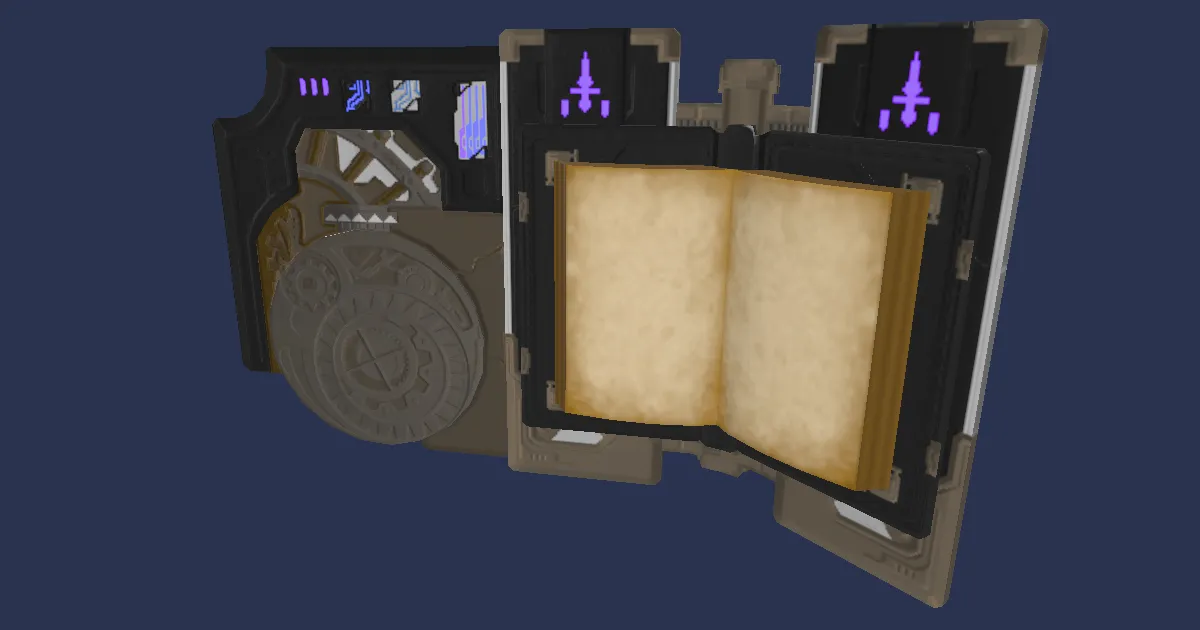 Saigaskin Codex - 3D render