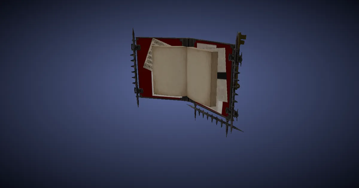 Rendu 3D de Grimoire de la Pleine-ombre amélioré