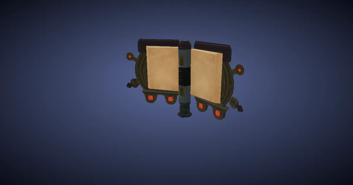 Rendu 3D de Codex nain en mithril noble