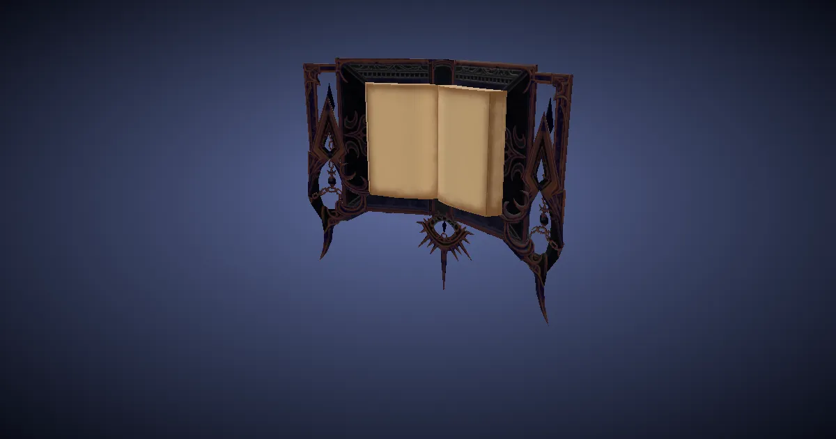 Rendu 3D de Index obscur du néant