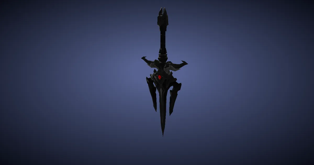 High Steel Main Gauches - 3D render