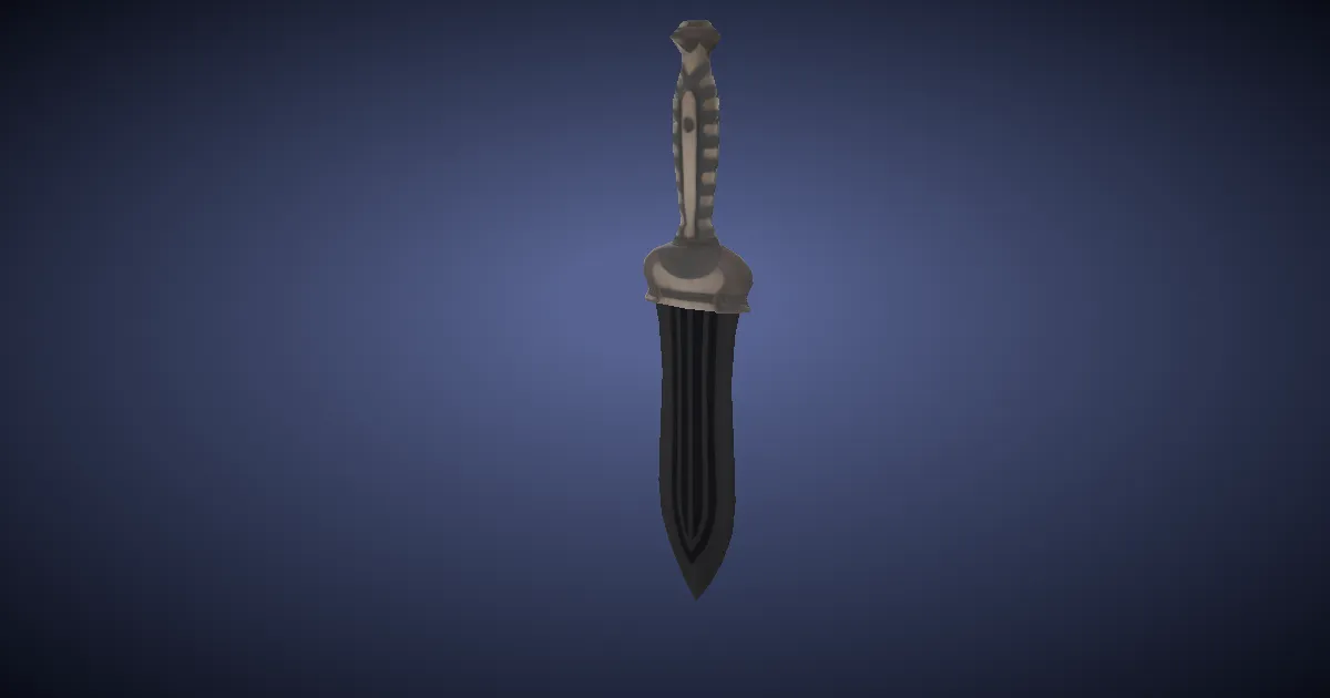 Iron Pugiones - 3D render