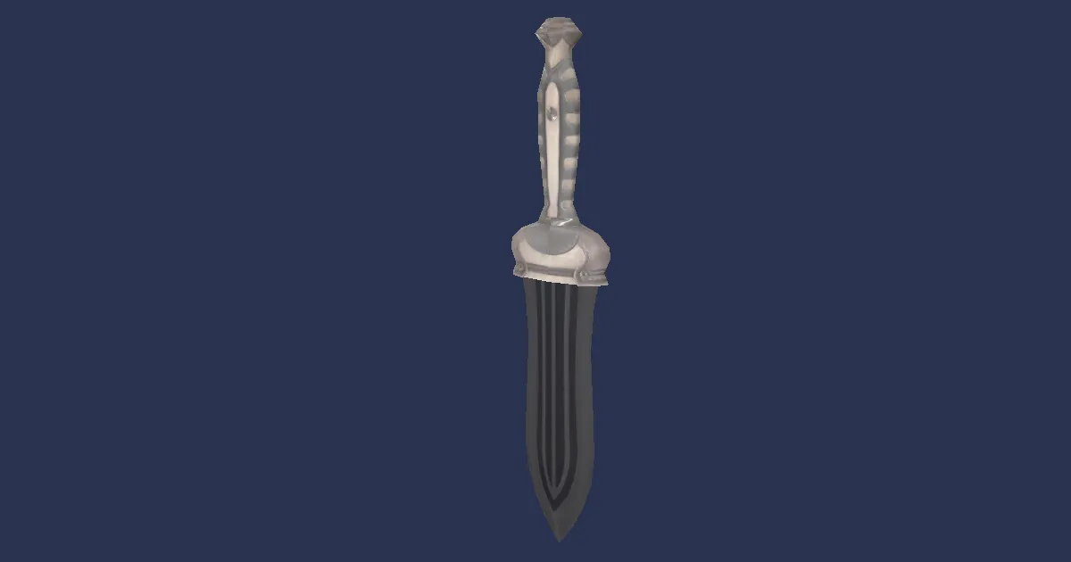 Iron Pugiones - 3D render