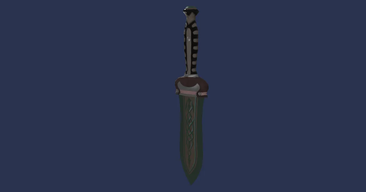 Mythrite Pugiones - 3D render