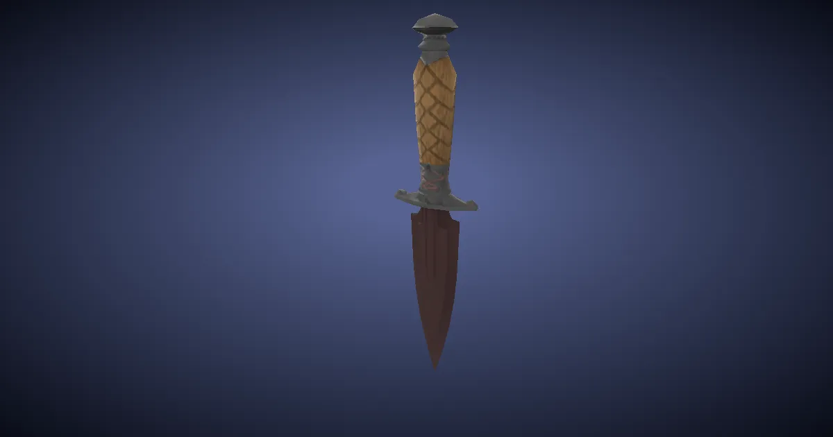 Bronze Daggers - 3D render