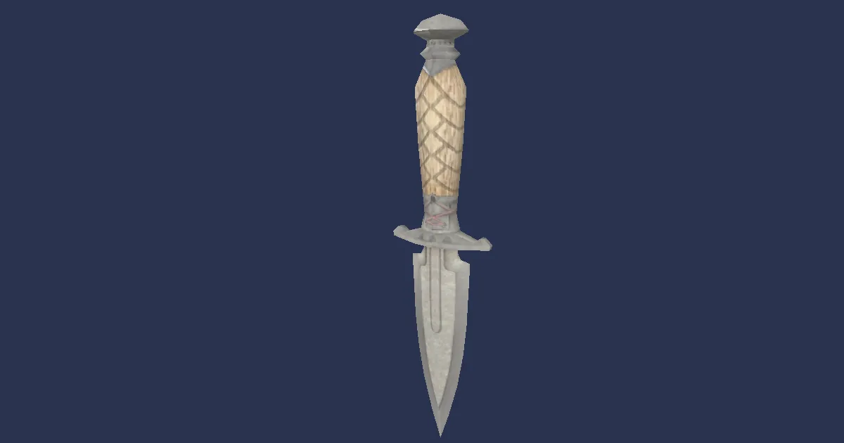 Weathered Daggers - 3D render
