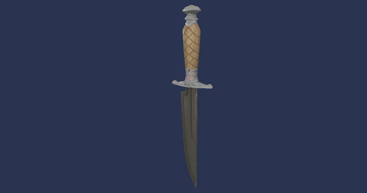 Steel Knives - 3D render