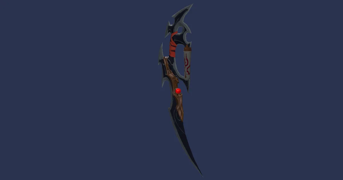 Susano's Kunai - 3D render