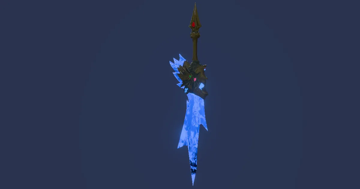 Bluespirit Daggers - 3D render