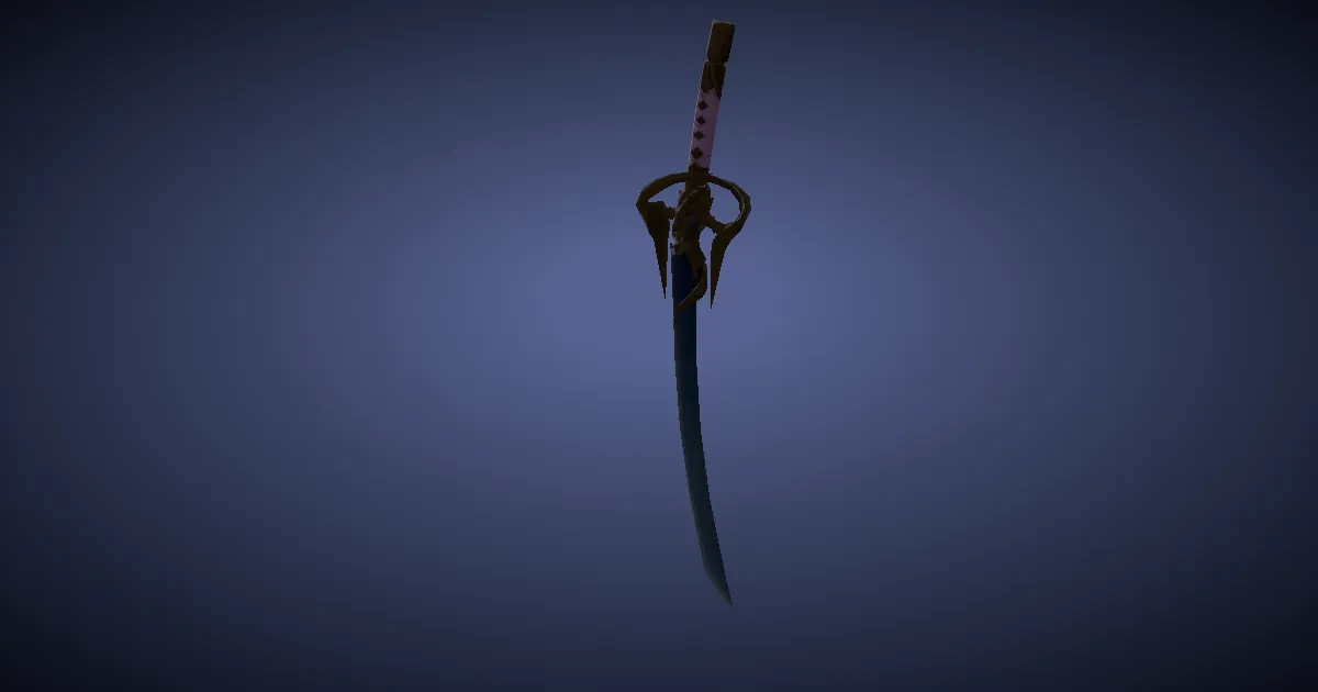 Seiryu's Daggers - 3D render