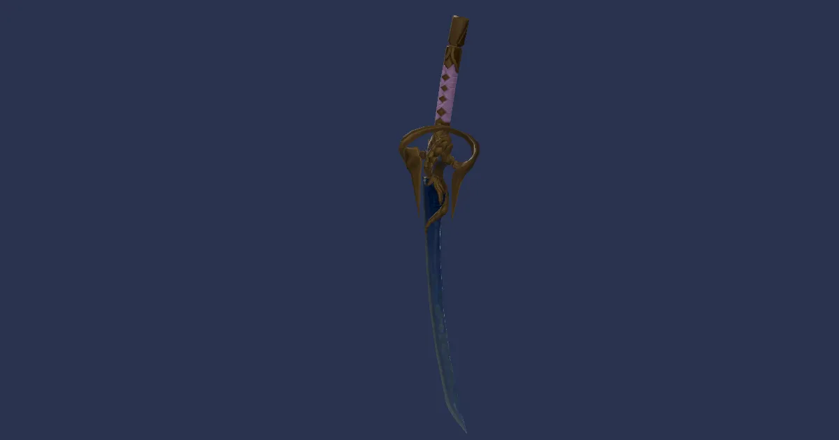 Seiryu's Daggers - 3D render