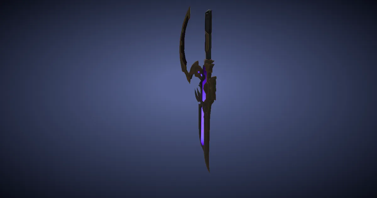 Bismuth Daggers - 3D render
