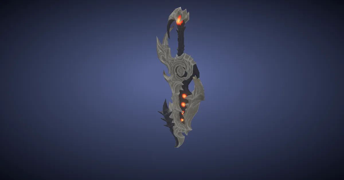 Diamond Zeta Cleavers - 3D render