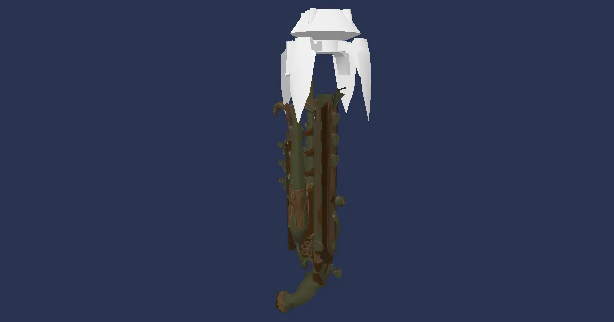 Deepgold Arquebus - 3D render