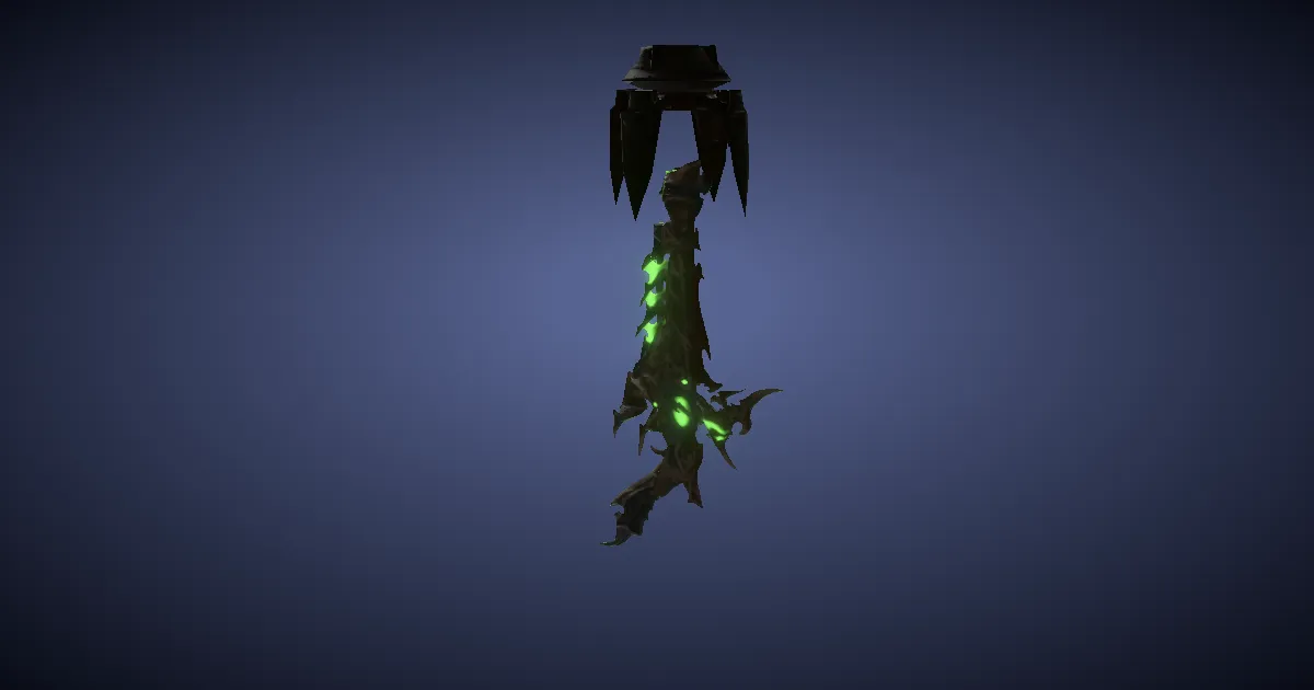 3D-Ansicht von Shinryu-Revolver