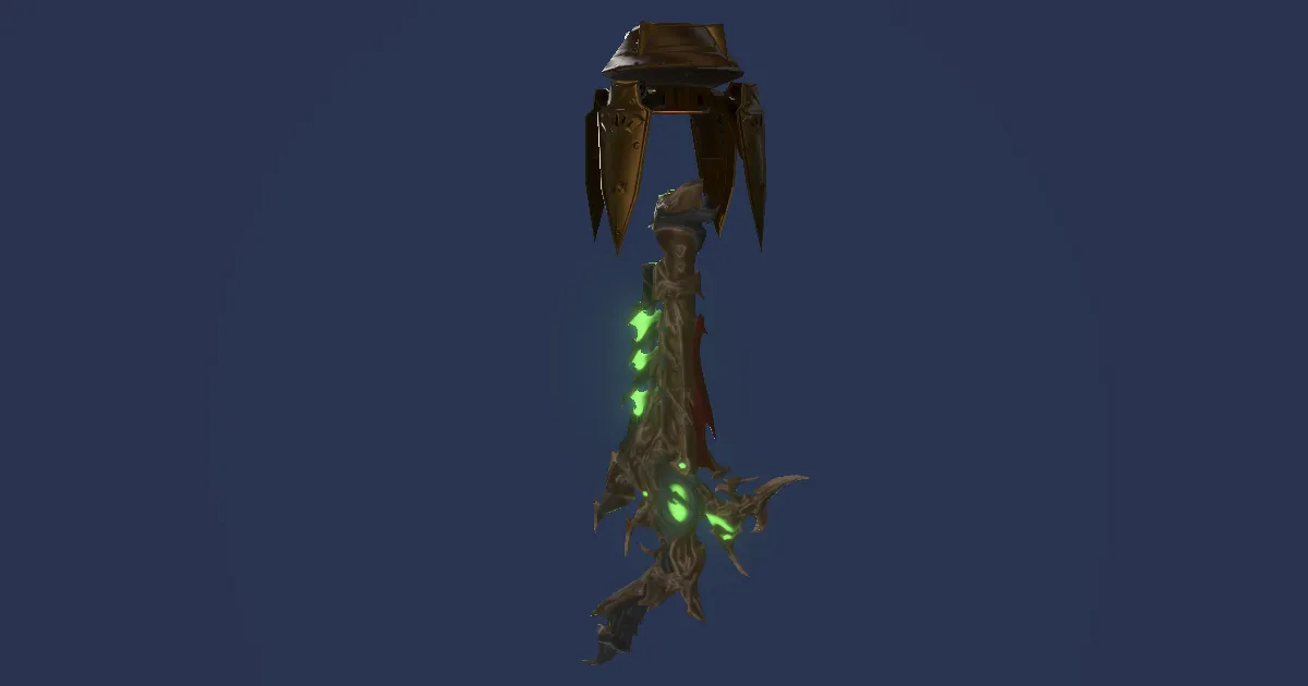 Shinryu's Revolver - 3D render