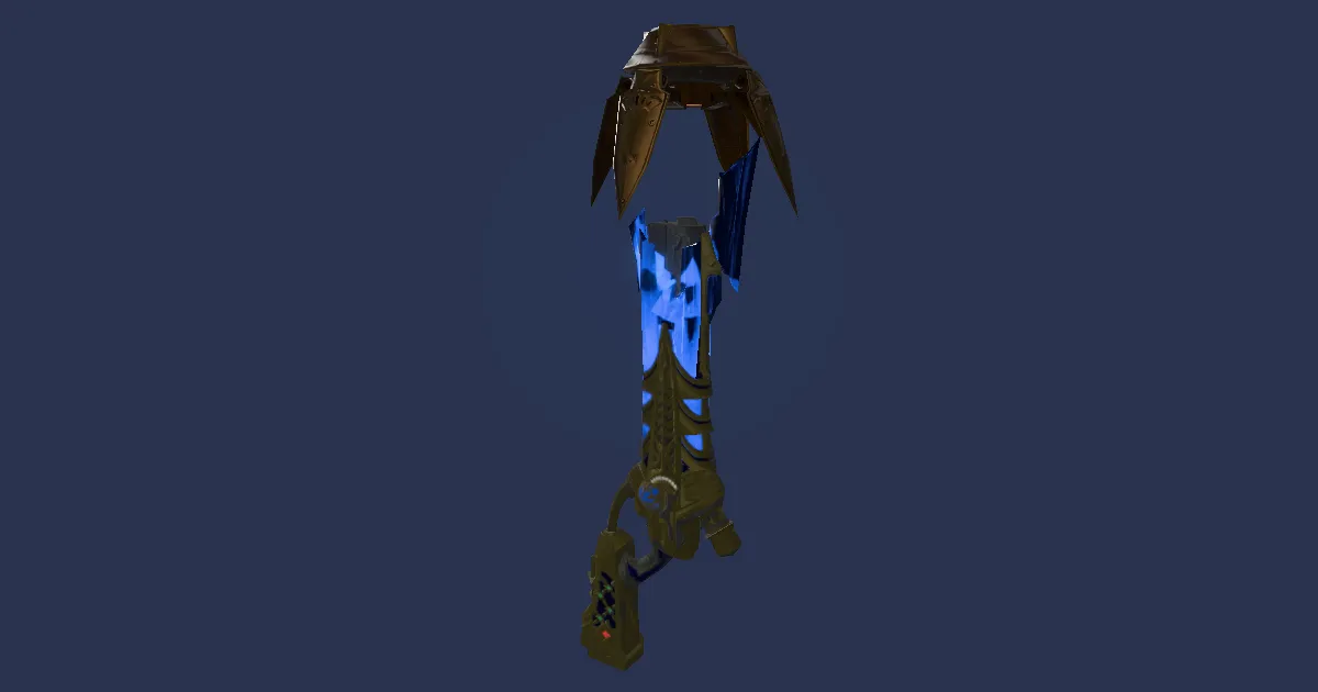 Rendu 3D de Haquebute en azuresprit