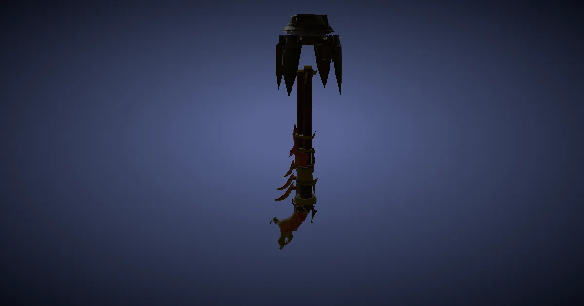 3D-Ansicht von Suzaku-Revolver
