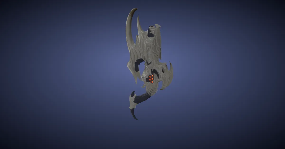 Diamond Zeta Pistol - 3D render