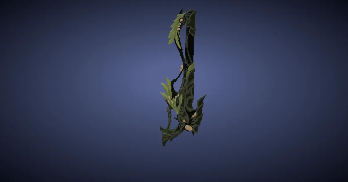 Rendu 3D de Mousqueton déchevelé